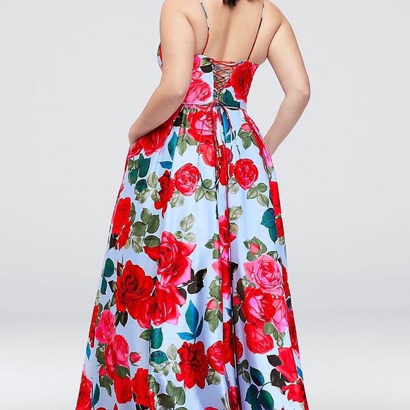 Floral Ball Gown - Picture 6 of 8